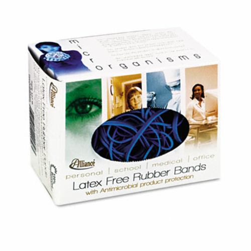 Alliance 42549 Antimicrobial Rubber Bands  Size 54 (Blue)  Sizes 19/33