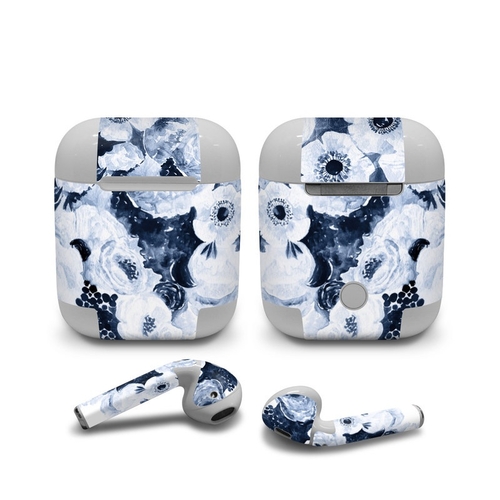 DecalGirl AAP-BLUEBLOOMS Apple AirPods Skin - Blue Blooms