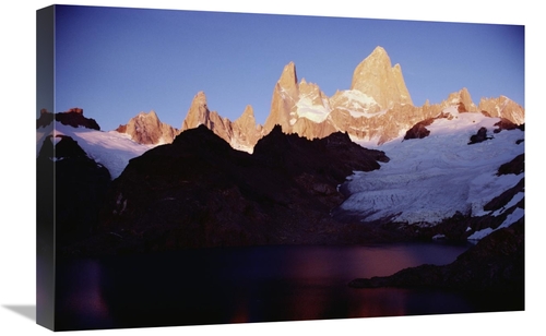 Global Gallery GCS-451455-1624-142 16 x 24 in. Sunrise Glow on High Gr