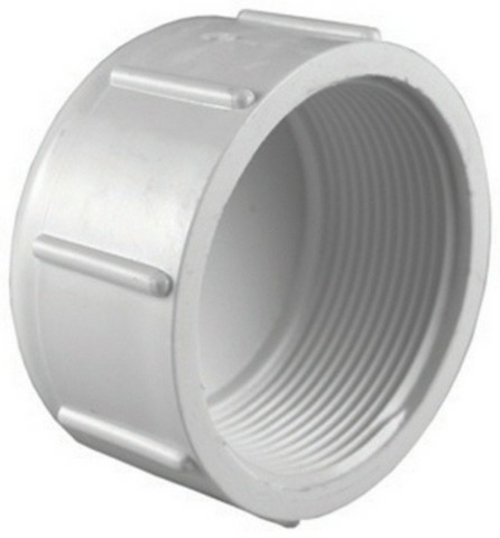 Charlotte PVC 02117 1200 1 in. FPT Sch 40 PVC Pipe Cap -  Pack of  25
