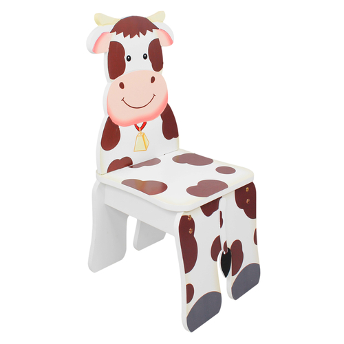 Fantasy Fields Kids Wooden Cow Chair Furniture