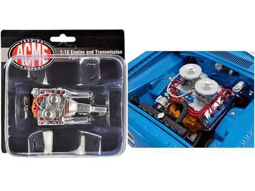 Engine and Transmission 426 Hemi Replica from \1969 Plymouth Hemi