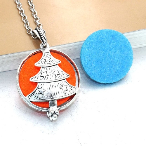 Aroma Diffuser Necklace Open Antique Lockets