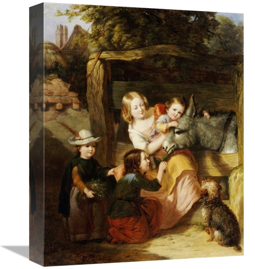 Global Gallery GCS-266811-16-142 16 in. Visiting an Old Friend in Pris