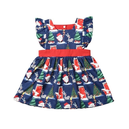 Pudcoco Christmas Toddler kids Baby Girl Party