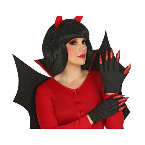 Gloves Halloween Red