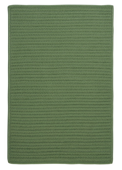 Colonial Mills Rug H123R048X048S Simply Home Solid - Moss Green 4 ft. 