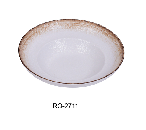 Yanco RO-2711 Rockeye-2 11" X 3" DEEP MEDITERRANEAN BOWL 32 OZ