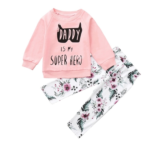 2pcs Toddler Children Clothing Set Baby Boy Girl