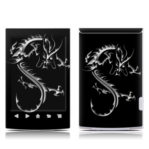 DecalGirl SRT2-CHROMEDRAGON Sony Reader PRS-T2 Skin - Chrome Dragon