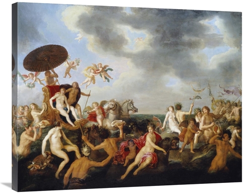 Global Gallery GCS-283299-36-142 36 in. Triumph of Galatea Art Print -