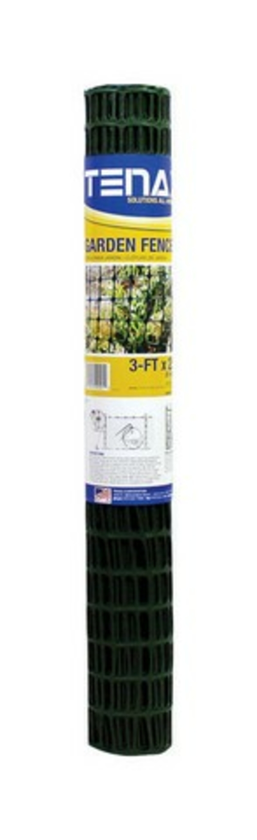 Tenax 2A140091 25 ft. x 36 in. Mesh Home & Garden Fence