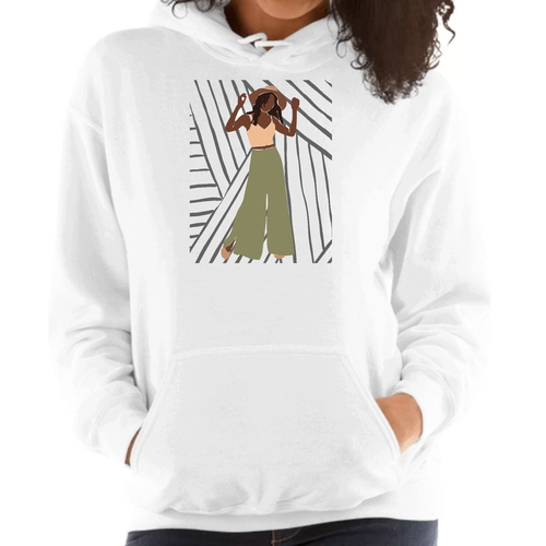 Womens Hoodie - Say it Soul - its Her Groove Thing