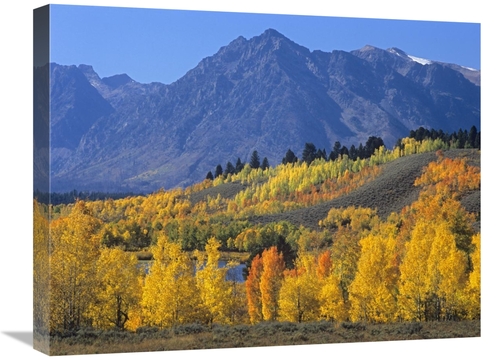 Global Gallery GCS-396894-1824-142 18 x 24 in. Ranger Peak & Aspen For