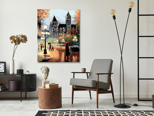 Paint by Numbers - ON THE STREET IN FRONT OF THE TOWN HALL