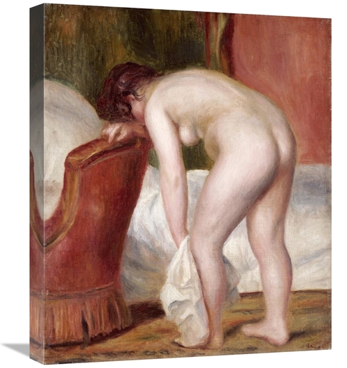 Global Gallery GCS-267113-22-142 22 in. Female Nude Drying Herself Art