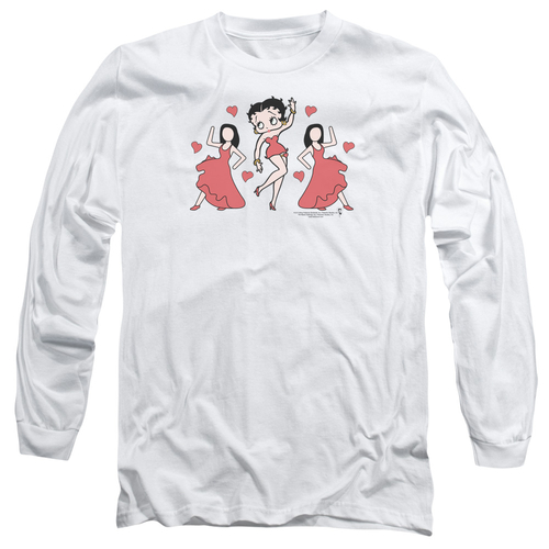 Trevco BB807-AL-6 Betty Boop & Bb Dance Long Sleeve Cotton Adult 18-1 