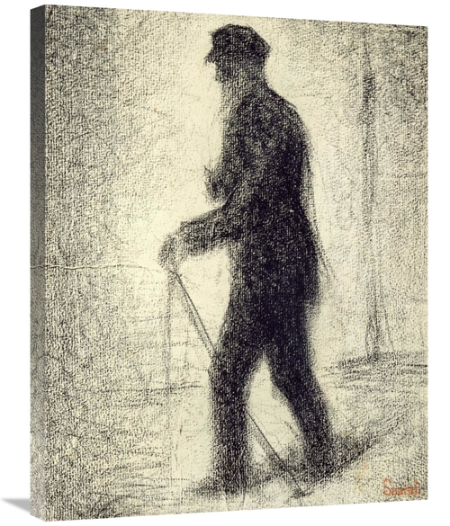 Global Gallery GCS-267268-30-142 30 in. Walking Art Print - Georges Se