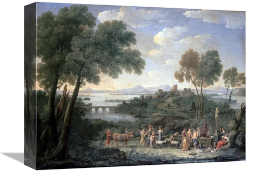 Global Gallery GCS-278236-16-142 16 in. Italian Landscape with Sacrifi