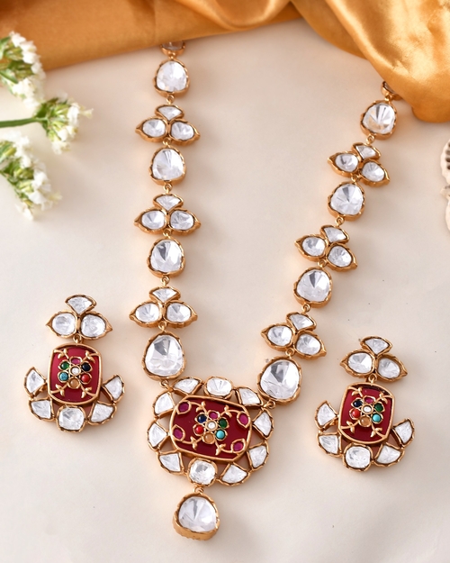 Five Layer Multi-Colour Blue Aqua Cream White Crystal Stone Beads