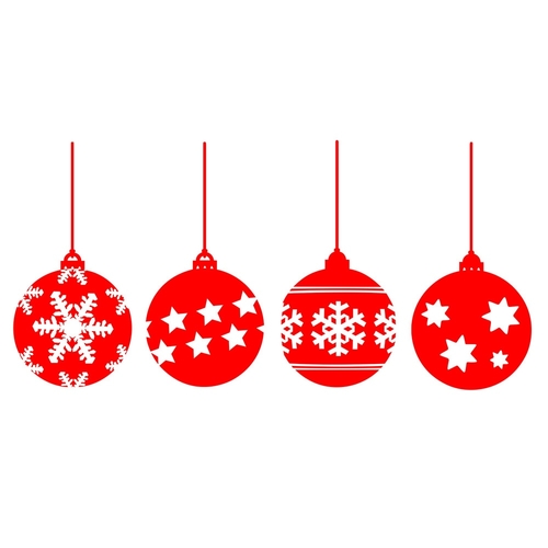 DIY 16*8 cm 4 Pcs Merry Christmas Jingle Bell