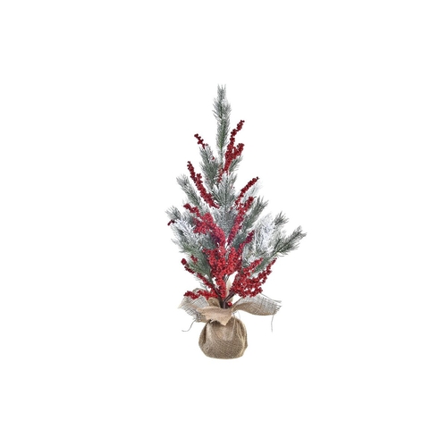 Christmas Tree DKD Home Decor Red Green Natural PVC 35 x 35 x 70 cm