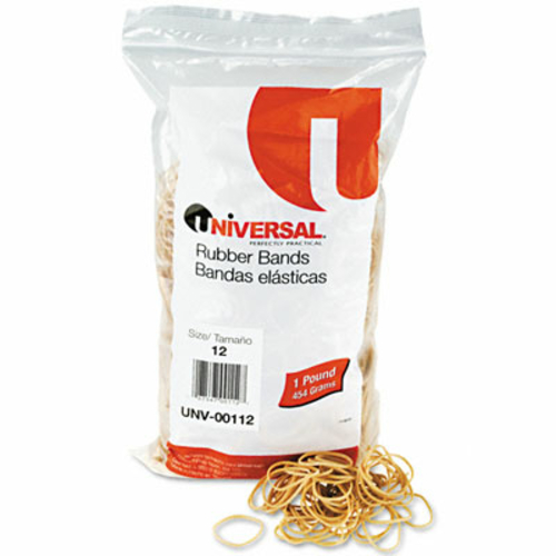 Universal 00112 Rubber Bands- Size 12- 1-3/4 x 1/16- 2580 Bands/1lb Pa