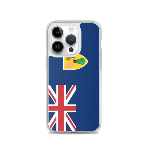 Coque de Télephone Drapeau des Îles Turques-et-Caïques