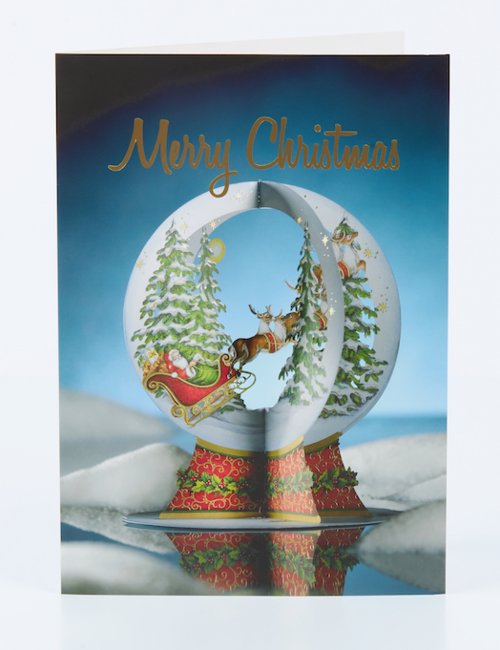 Ducklingcards 3D Greeting Cards - Snow Globe