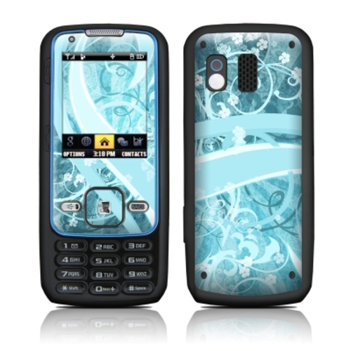 DecalGirl RANT-FLOR-BLU Samsung Rant Skin - Flores Agua