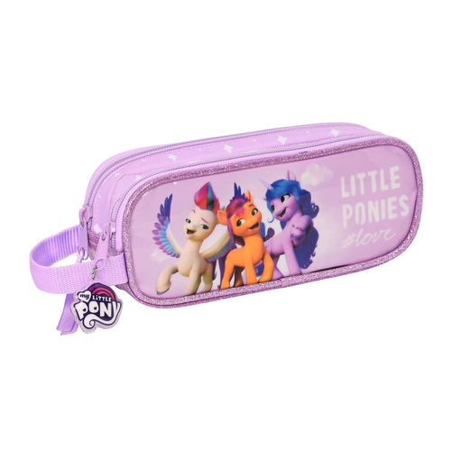 Double Carry-all My Little Pony Lilac (21 x 8 x 6 cm)