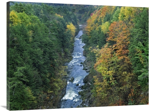 Global Gallery GCS-396207-3040-142 30 x 40 in. Ottauquechee River & Qu