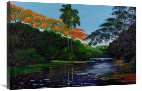 Global Gallery GCS-477324-2436-142 24 x 36 in. Royal Palm Art Print - 