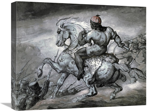 Global Gallery GCS-266374-22-142 22 in. A Scene from the Colonial War 