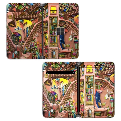 DecalGirl MDUO-LIBMAGIC Microsoft Surface Duo Skin - Library Magic