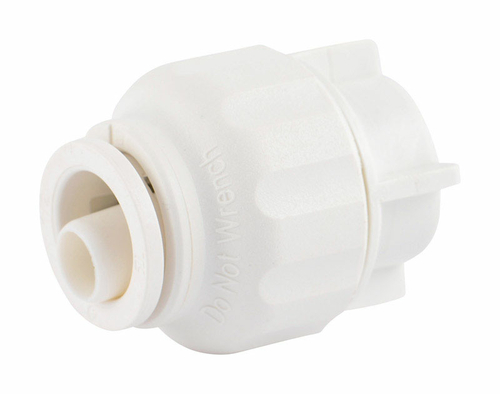 Sharkbite 4905014 0.37 in. x 0.37 in. Dia. Push Plastic End Stops Coup