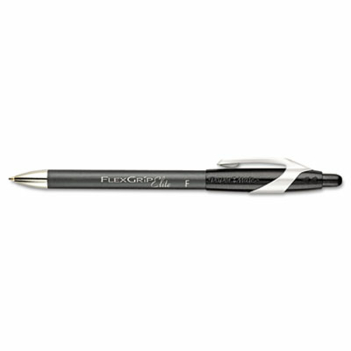 Paper Mate 85582 FlexGrip Elite Ballpoint Retractable Pen  Black Ink  