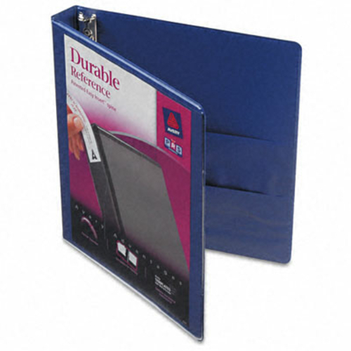 Avery 17014 Durable Vinyl View Binder  11 x 8-1/2  1 in.Capacity  Blue