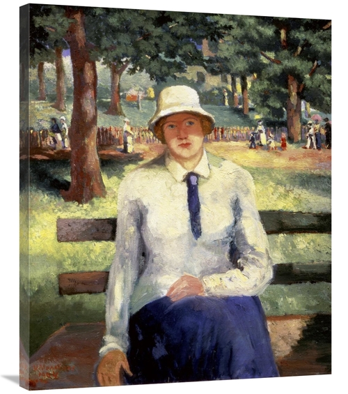 Global Gallery GCS-278362-36-142 36 in. Unemployed Girl Art Print - Ka