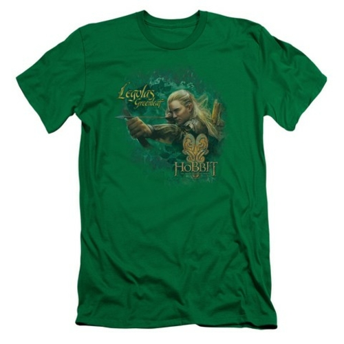 Trevco Hobbit-Greenleaf Short Sleeve Adult 30-1 Tee, Kelly Green -