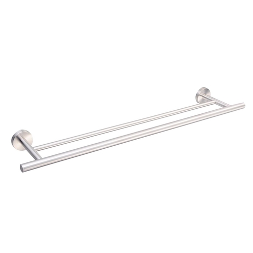 Bar towel rail DKD Home Decor 70 x 13,5 x 5,3 cm Silver Stainless
