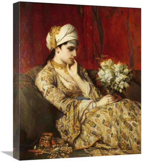 Global Gallery GCS-268390-22-142 22 in. The Odalisque Art Print - Jan 