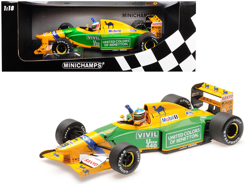 Benetton Ford B192 \Camel\" #19 Michael Schumacher 3rd Place GP