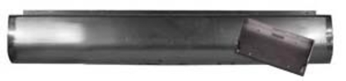 Airbagit ROL-RP-10DD 1982 To 1993 Chevrolet S10 S15 Rear Steel Rollpan