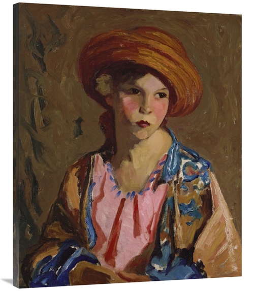 Global Gallery GCS-268085-40-142 40 in. Mildred-O-Hat Art Print - Robe