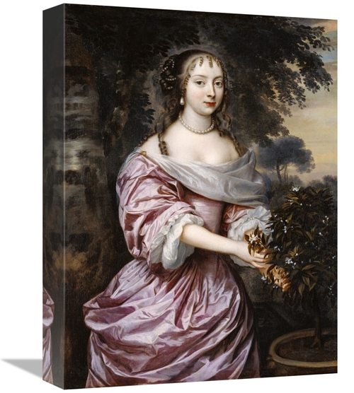 Global Gallery GCS-455034-1216-142 12 x 16 in. Portrait of a Woman Art