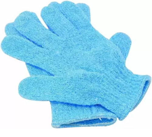 Exfoliating Dual Texture Bath Gloves for Shower