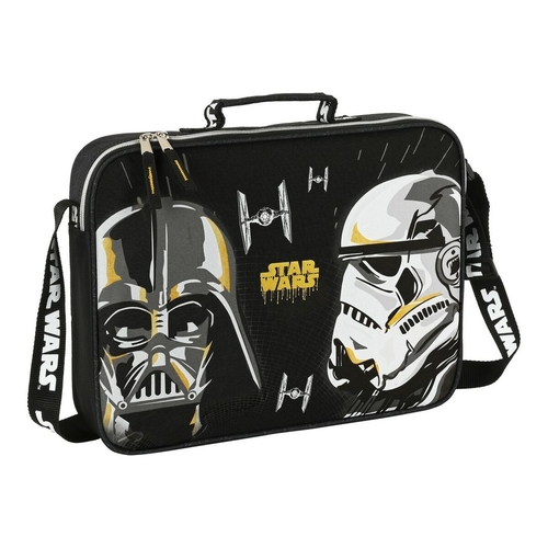 School Satchel Star Wars Fighter Black (38 x 28 x 6 cm)