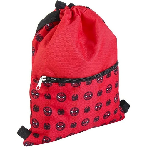 Child's Backpack Bag Spiderman Red (27 x 33 x 1 cm)