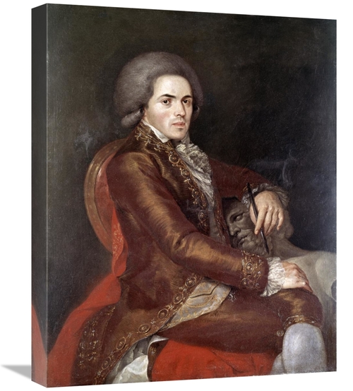 Global Gallery GCS-278079-22-142 22 in. Sculptor Manuel Tolsa Art Prin